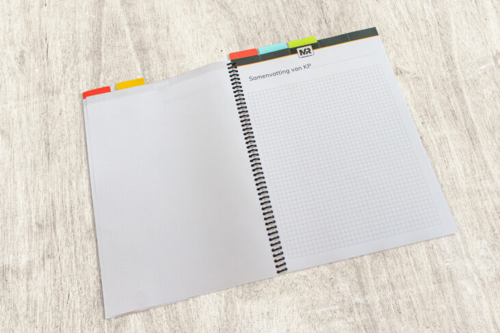 Codriver Notebook - MijnRally - A4 tabblad