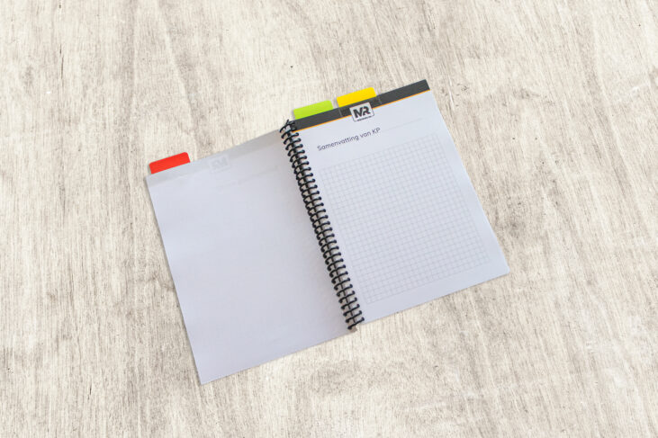 Codriver Notebook - MijnRally - A5 tabblad